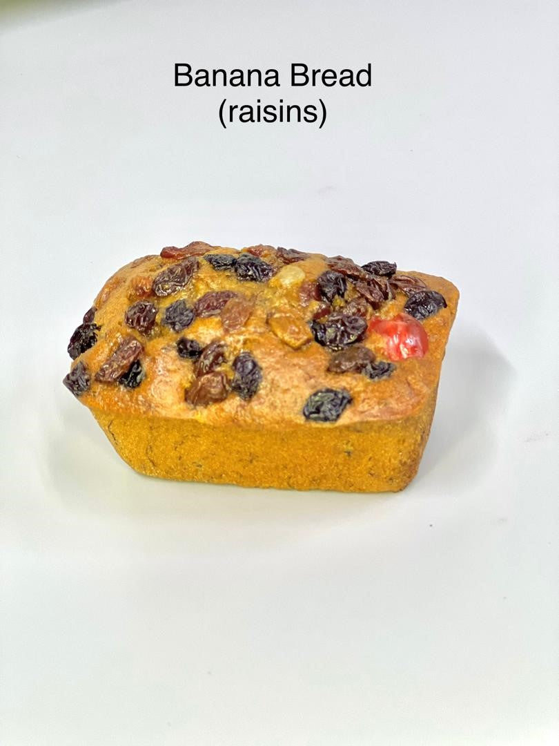 Banana Bread (mini loaf) Raisins