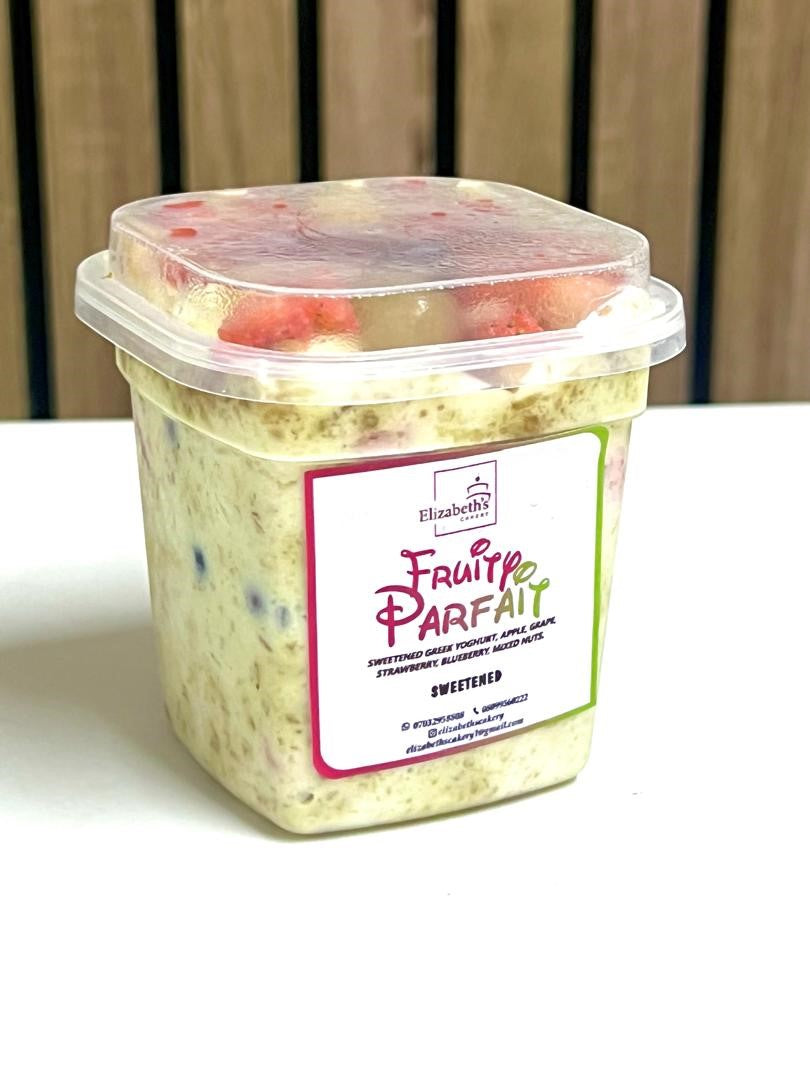 Fruity Parfait (sweetened)