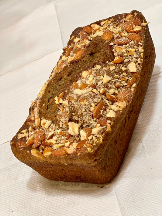 Banana Bread (Large Loaf) Almonds