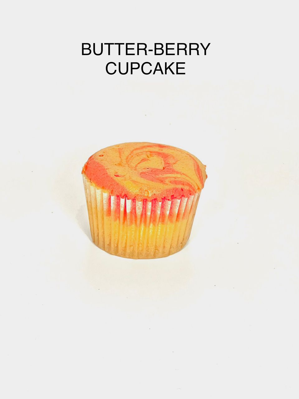Butter-Berry Cupcake